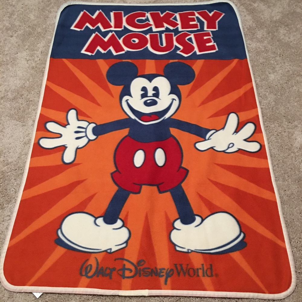 Disney Parks Walt Disney World Mickey Mouse Throw